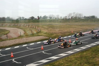 La course de karting dans le 50